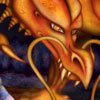 Dragon hoard illustration
